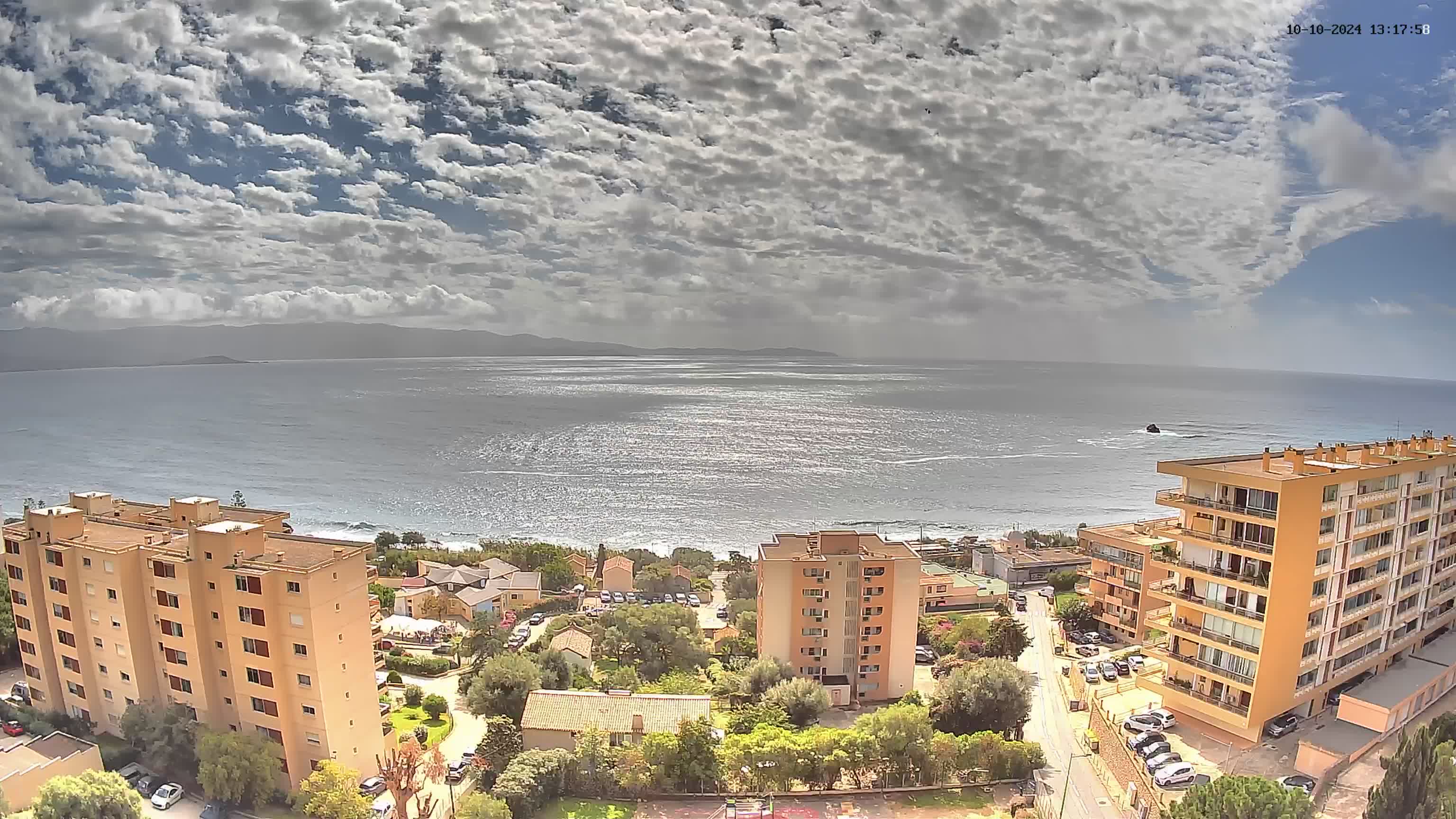 Ajaccio - Vista Sur de la Bahía